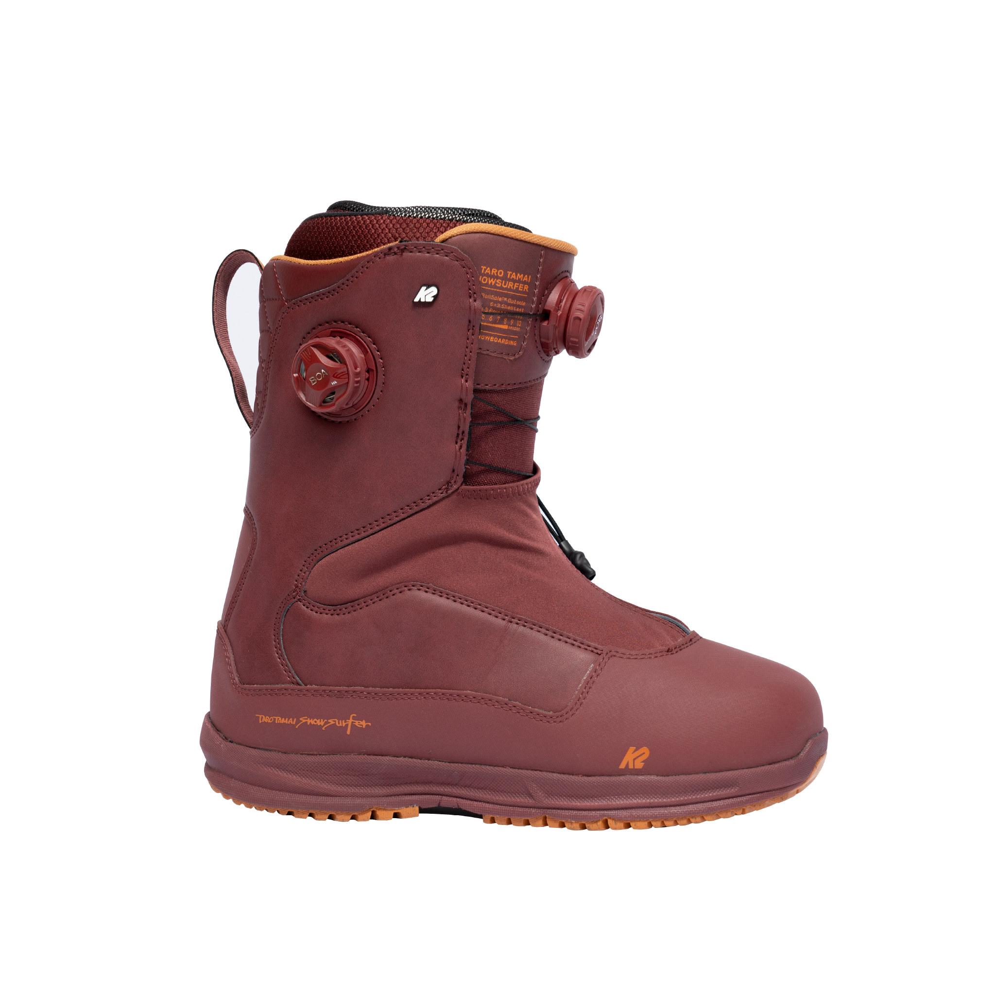 23-24k2(ケーツー)TTブーツtarotamaiスノーサーフ ブーツレザー 23-24 K2 TARO TAMAI SNOWSURFER - GENTEMSTICK Official Web