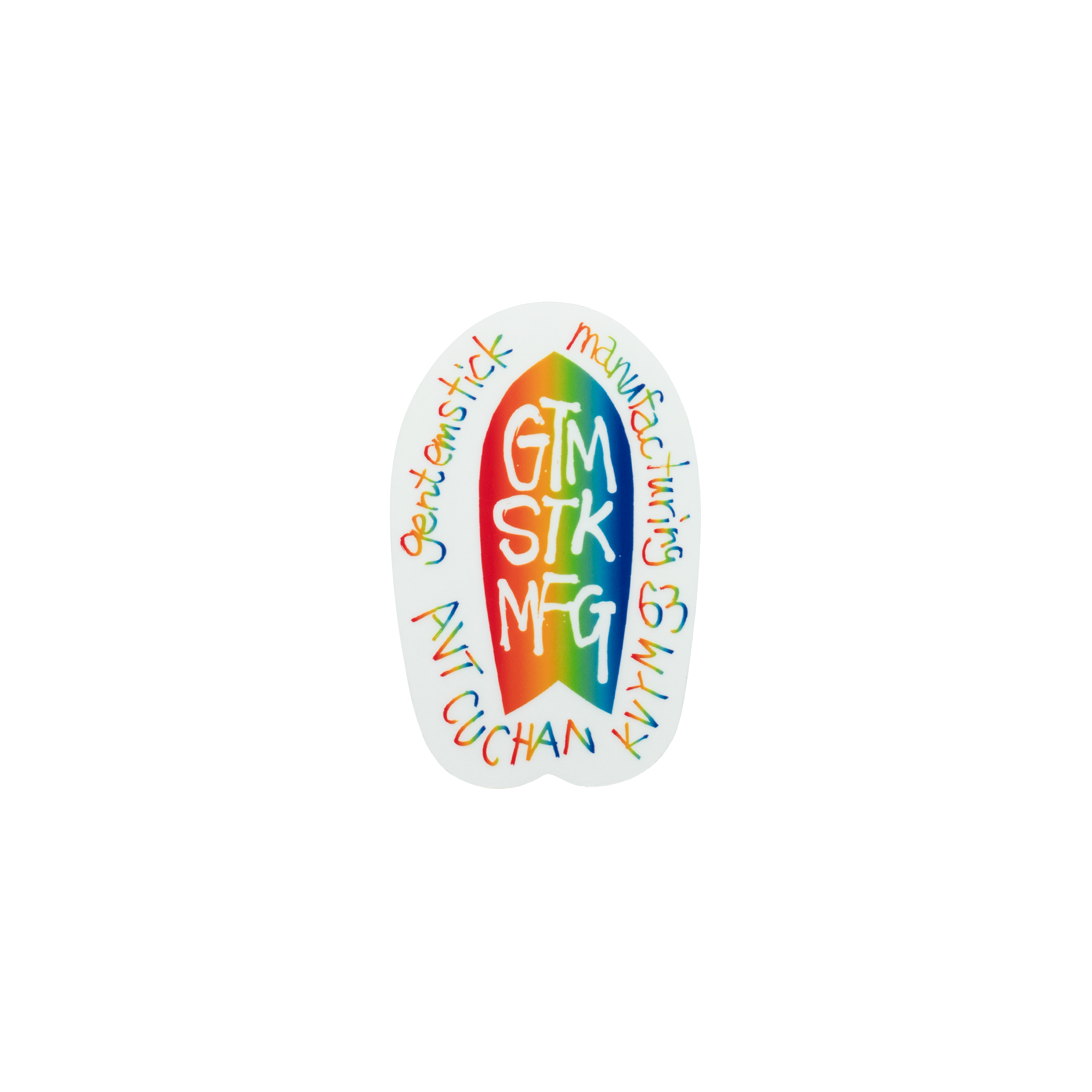 MFG STICKER STICKER - GENTEMSTICK Official Web | THE SNOWSURF SHOP