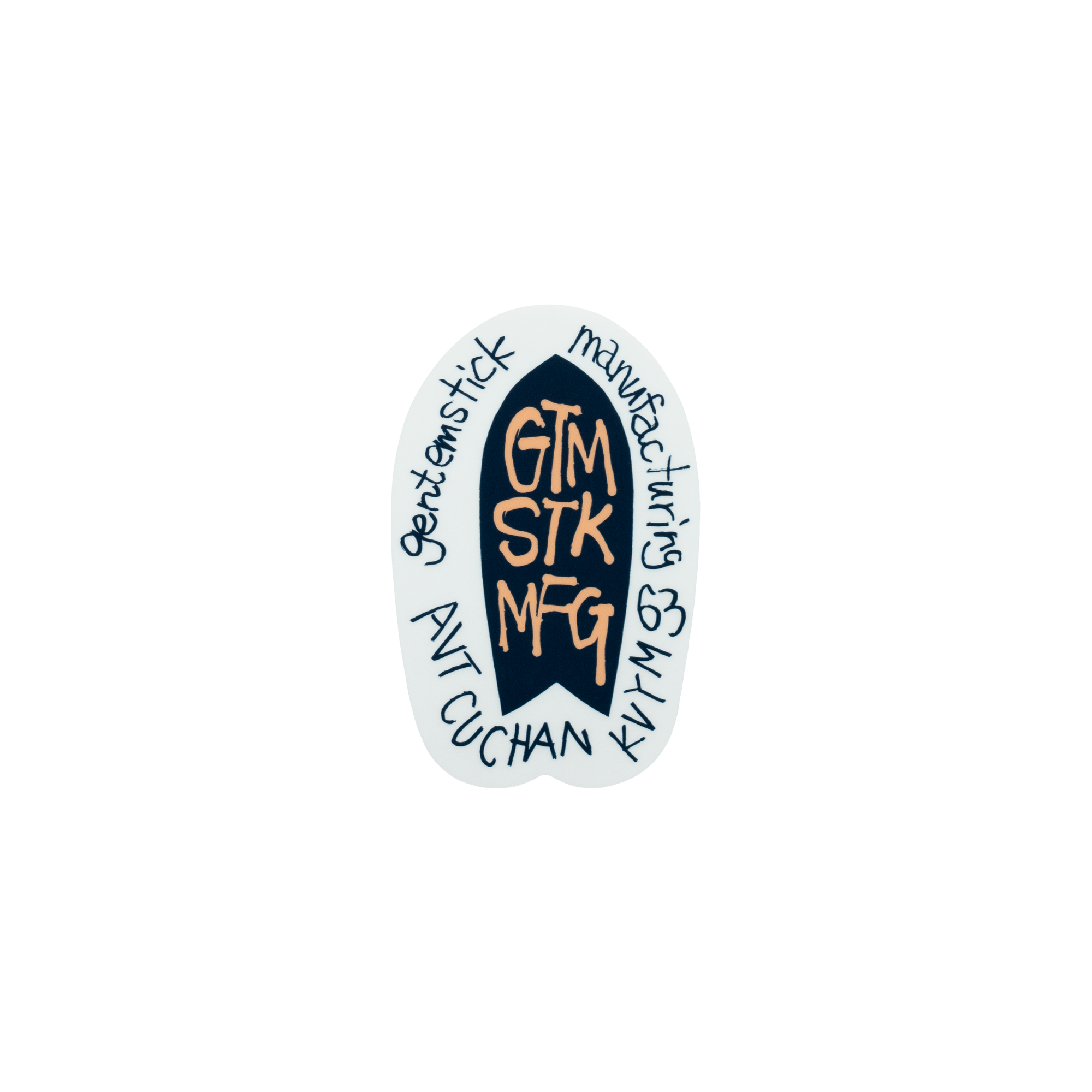 MFG STICKER STICKER - GENTEMSTICK Official Web | THE SNOWSURF SHOP